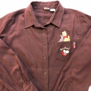 Vintage Disney Pooh Bear & Piglet, Bee Better, XL